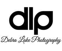 Debora Lake black logo with name